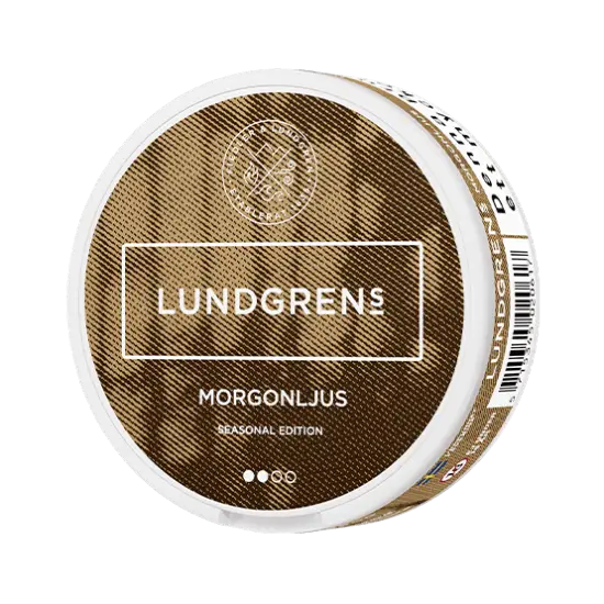 Lundgrens Morgonljus Limited Edition – dóza nikotínových vrecúšok