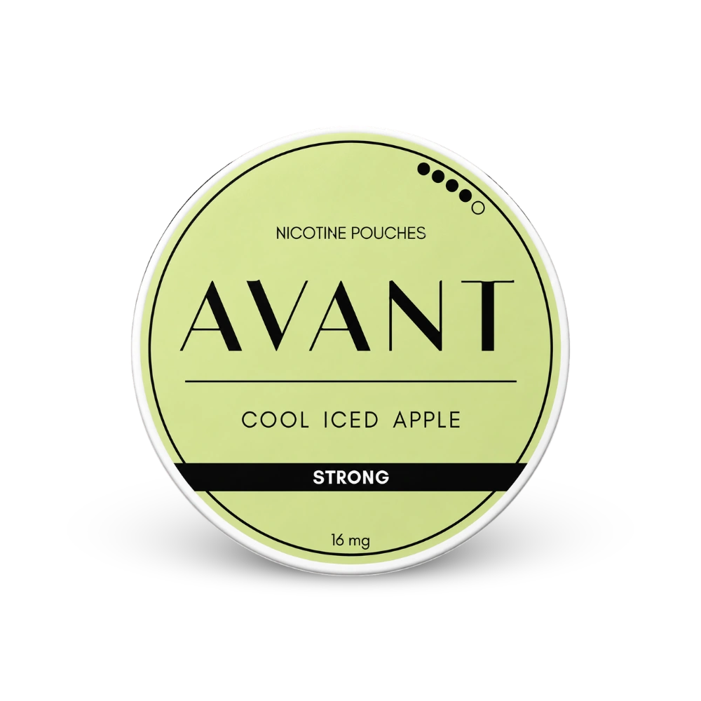Avant Cool Iced Apple Strong – dóza nikotínových vrecúšok
