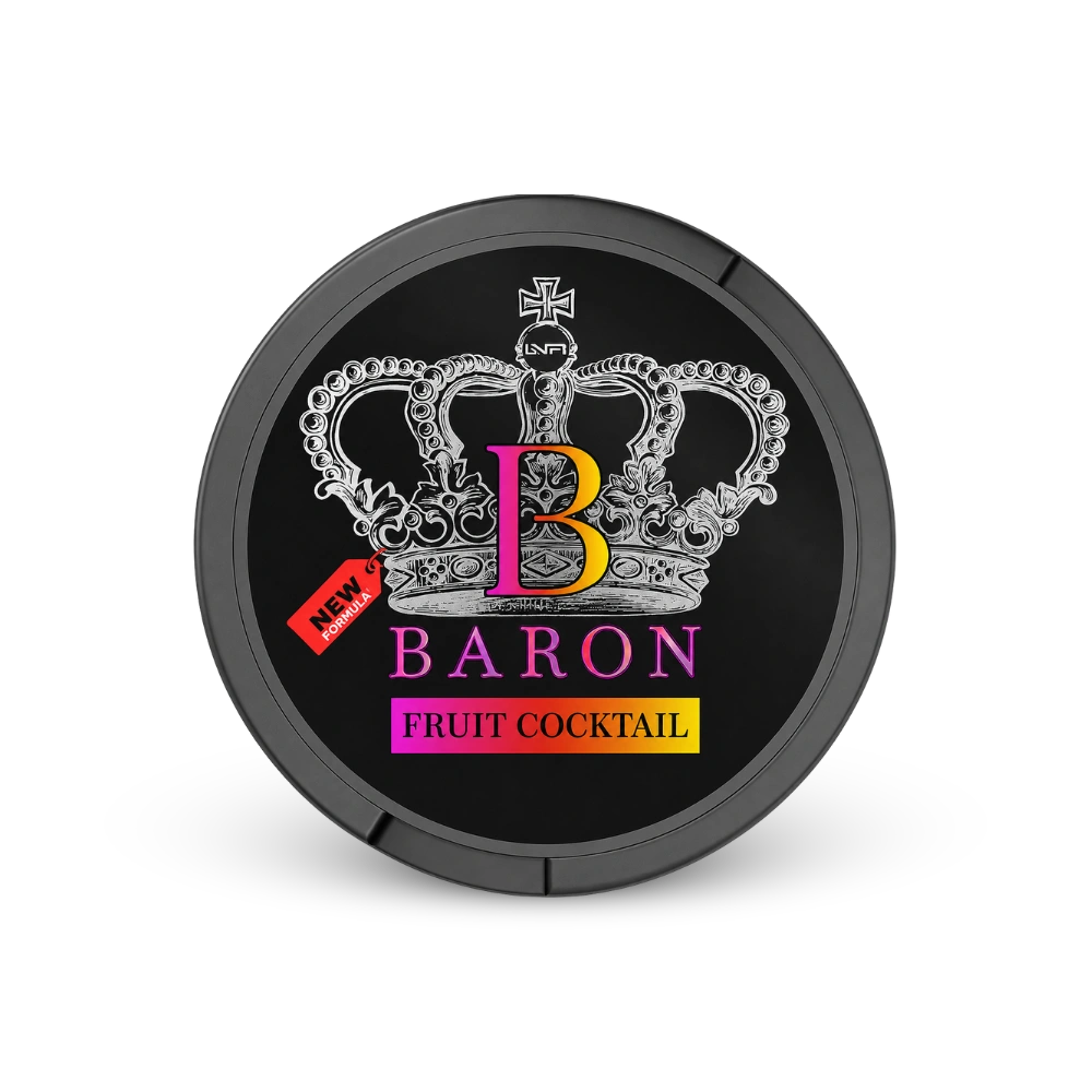 Baron Fruit Cocktail – dóza nikotínových vrecúšok