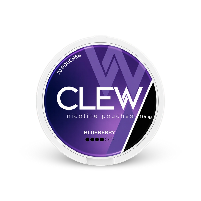 CLEW Blueberry 10mg – dóza nikotínových vrecúšok