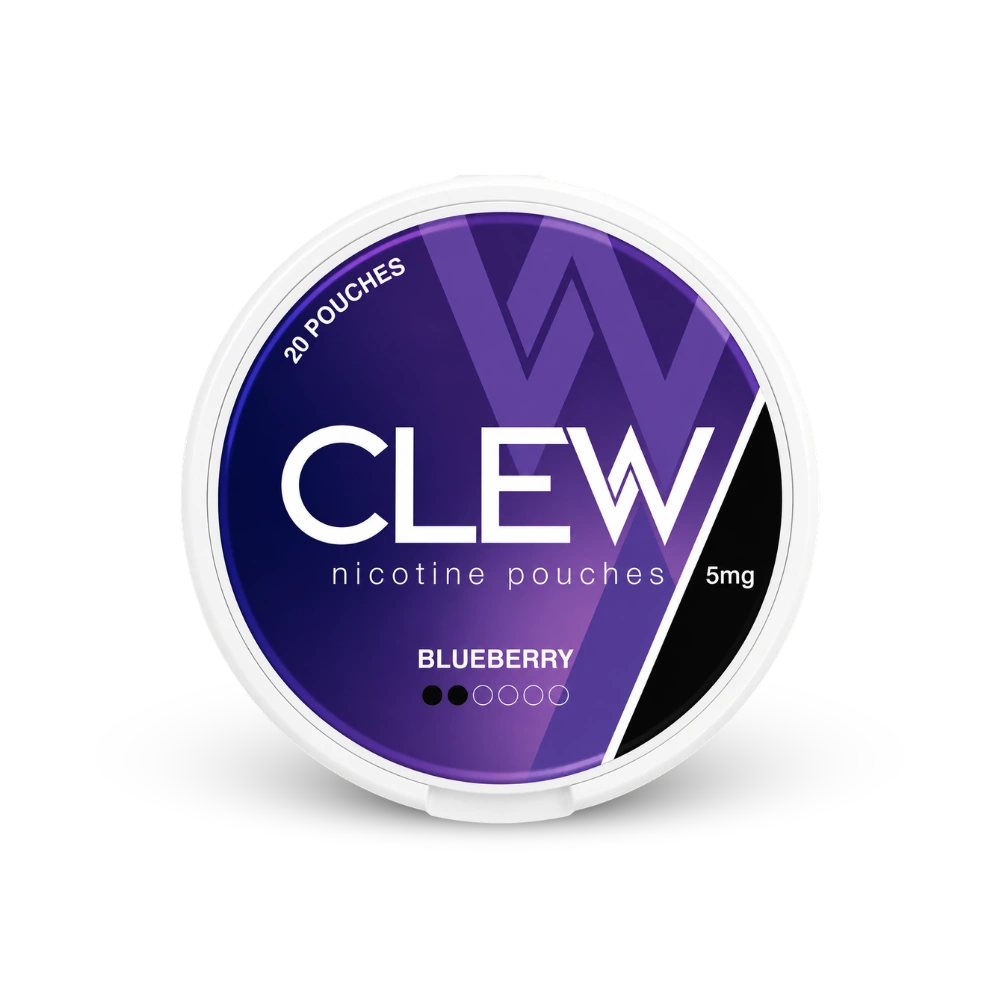 CLEW Blueberry 5mg – dóza nikotínových vrecúšok