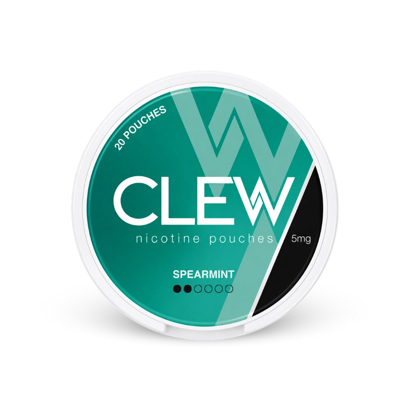 CLEW Spearmint 5mg – dóza nikotínových vrecúšok