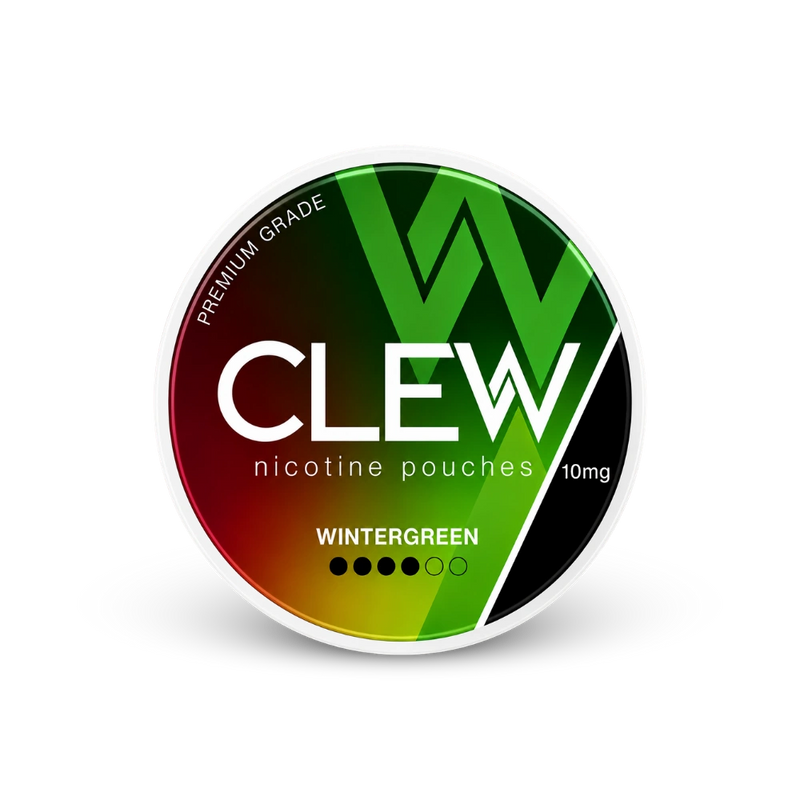 CLEW Wintergreen 10mg – dóza nikotínových vrecúšok
