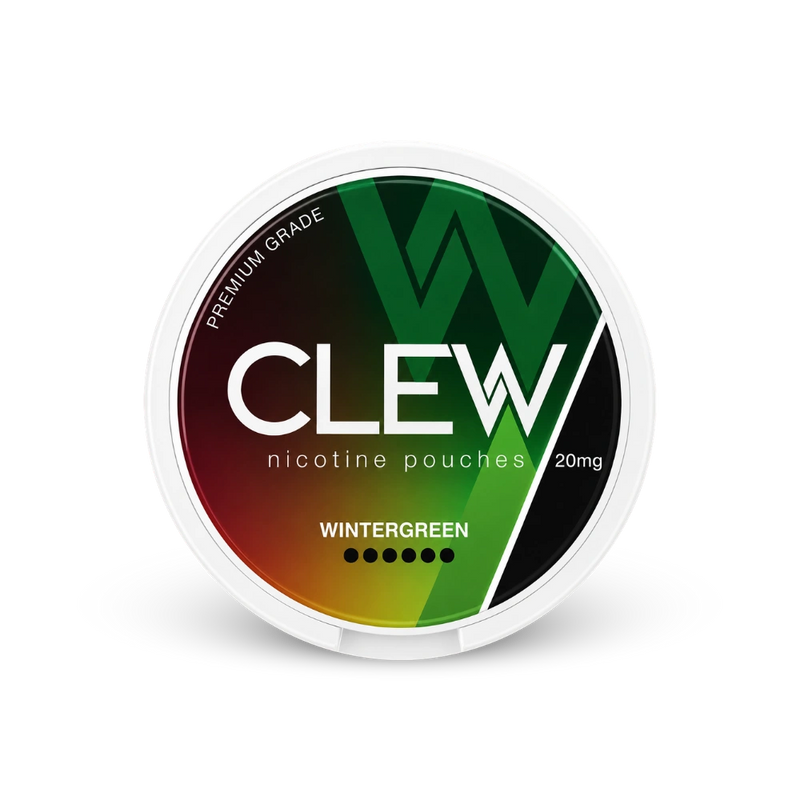 CLEW Wintergreen 20mg – dóza nikotínových vrecúšok