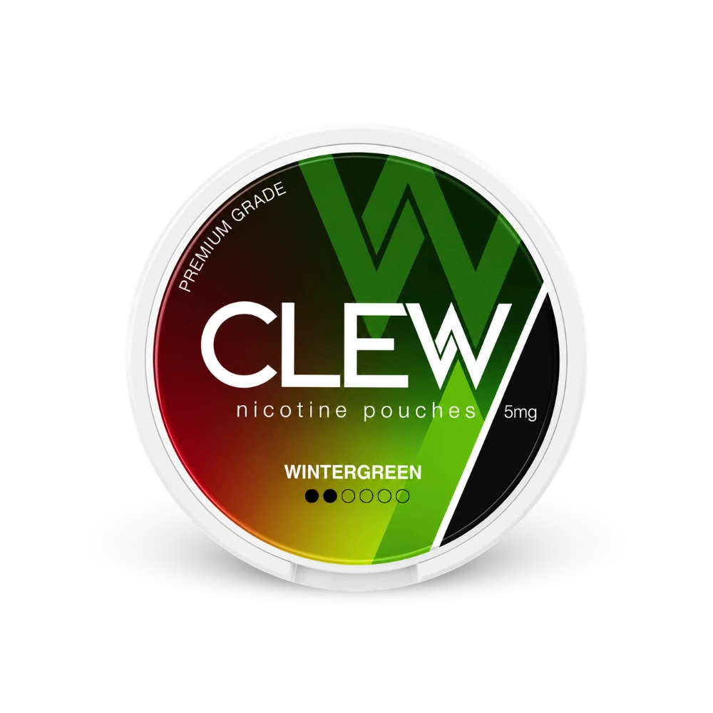CLEW Wintergreen 5mg – dóza nikotínových vrecúšok
