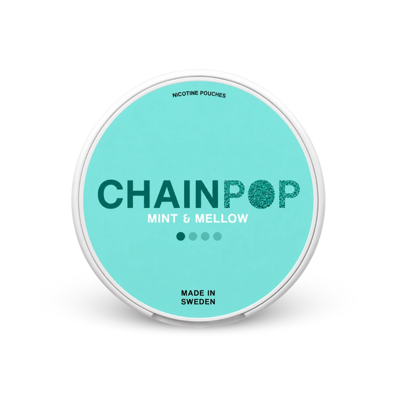 Chainpop Mint & Mellow – dóza nikotínových vrecúšok