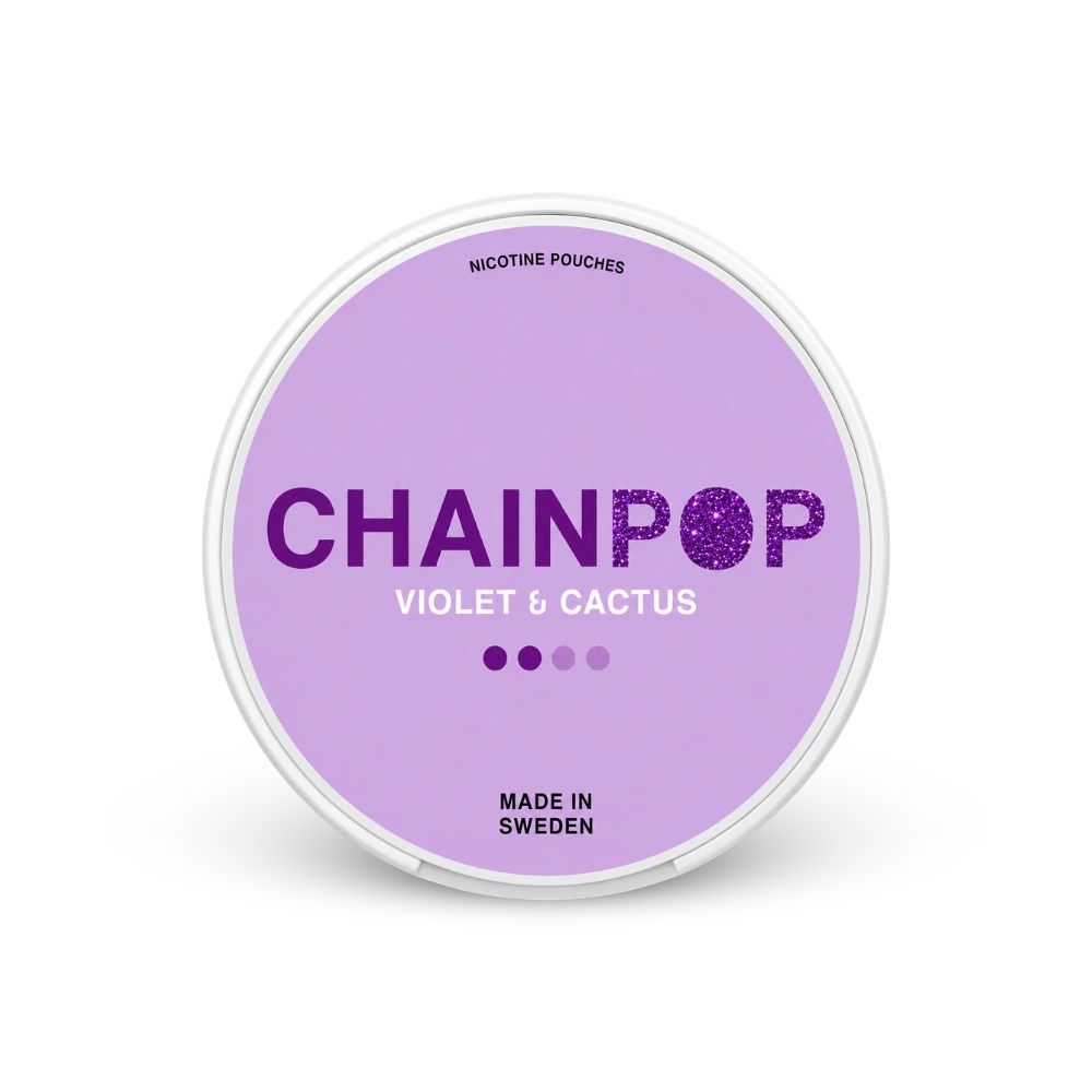 Chainpop Violet Cactus – dóza nikotínových vrecúšok