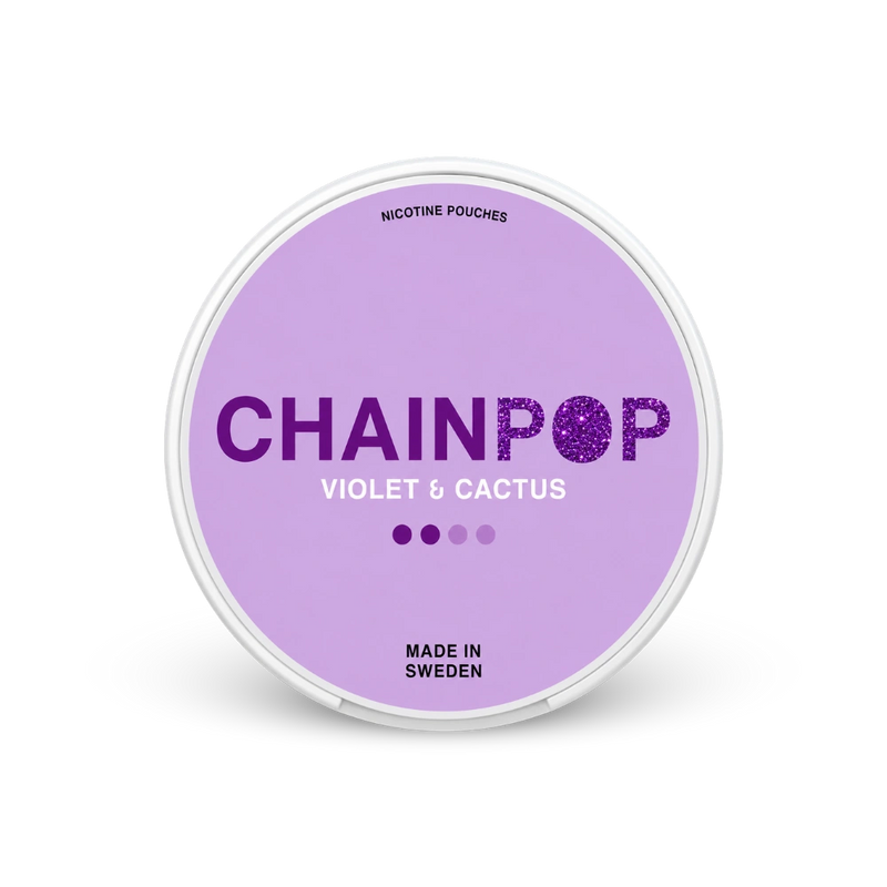 Chainpop Violet Cactus – dóza nikotínových vrecúšok