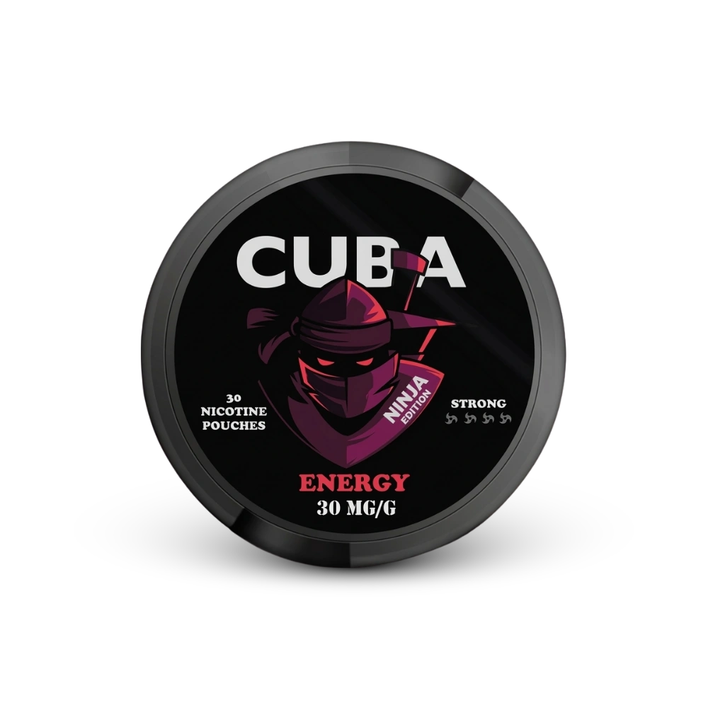 Cuba Ninja Energy – dóza nikotínových vrecúšok