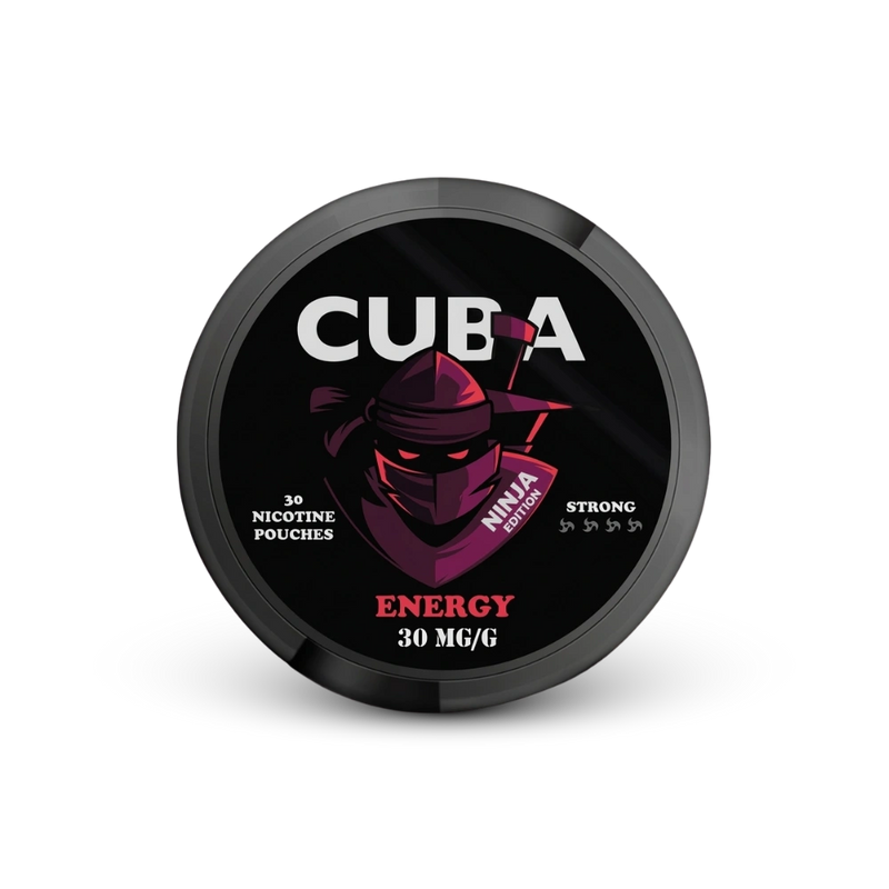 Cuba Ninja Energy – dóza nikotínových vrecúšok