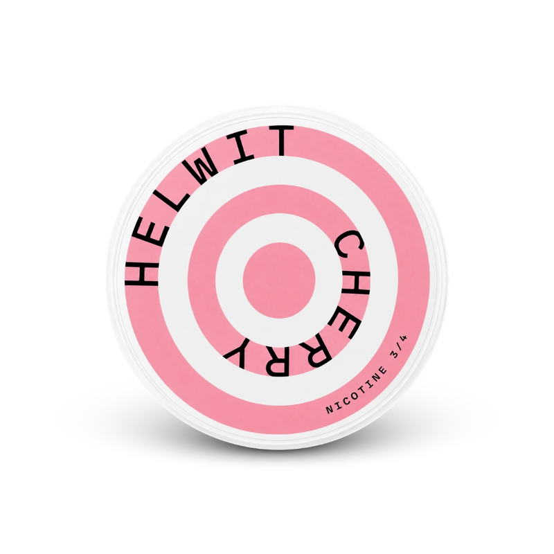 HELWIT Cherry Medium – dóza nikotínových vrecúšok