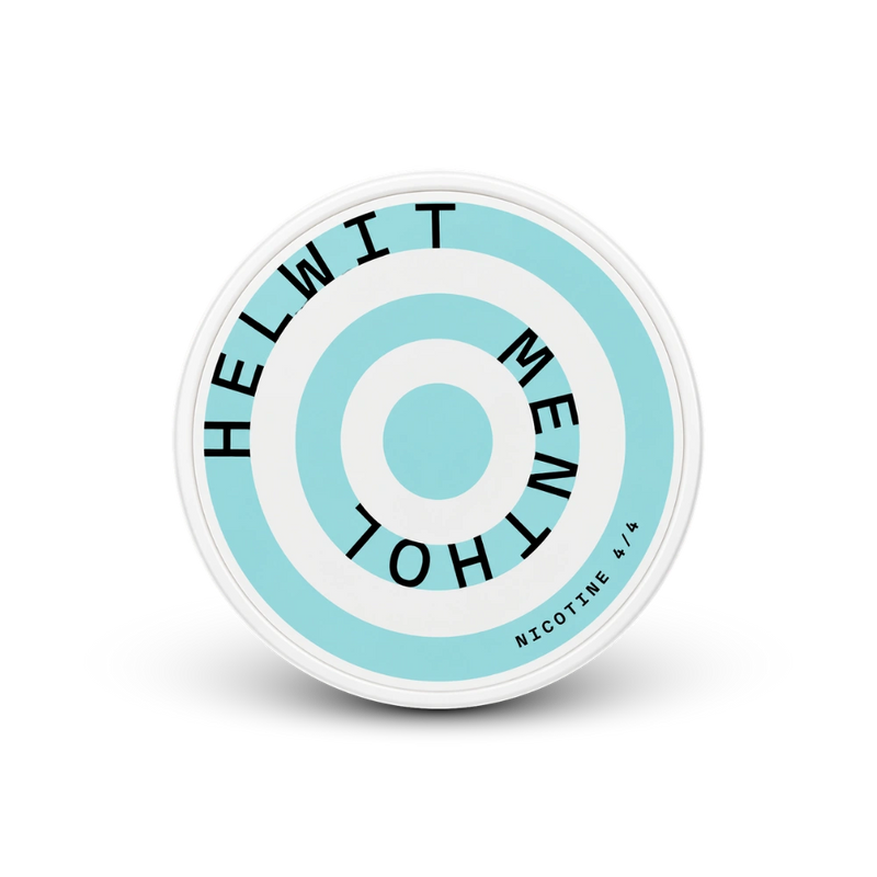 HELWIT Menthol Strong – dóza nikotínových vrecúšok