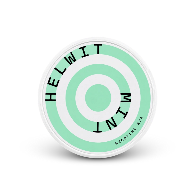 HELWIT Mint Slim – dóza nikotínových vrecúšok