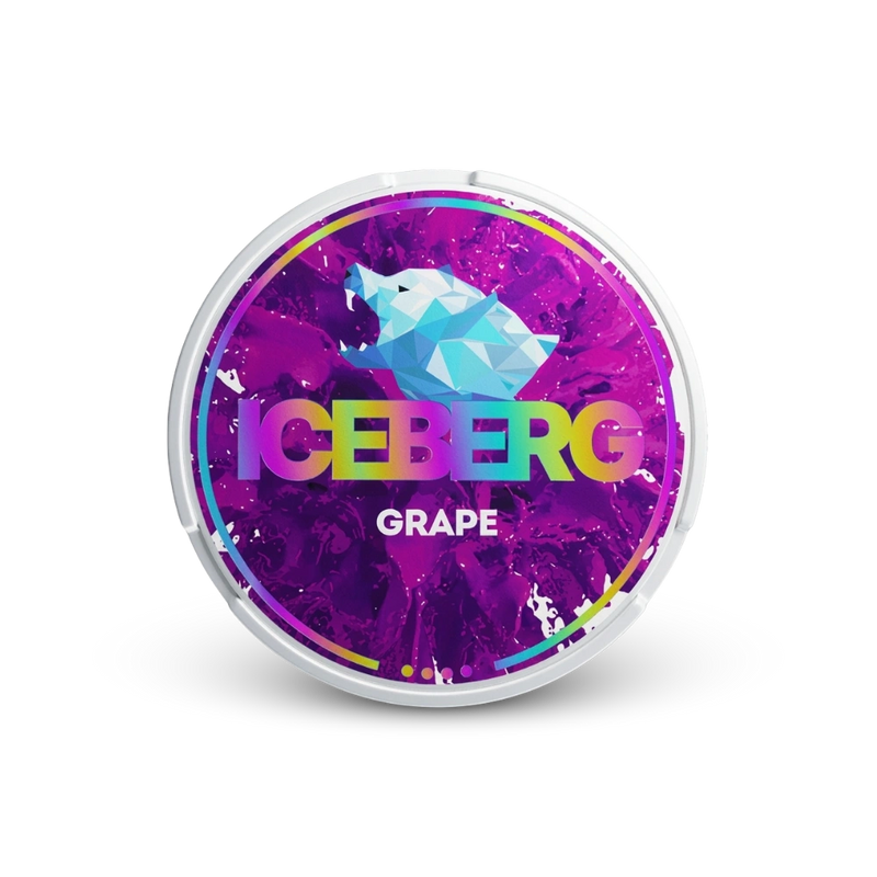 Iceberg Grape – dóza nikotínových vrecúšok