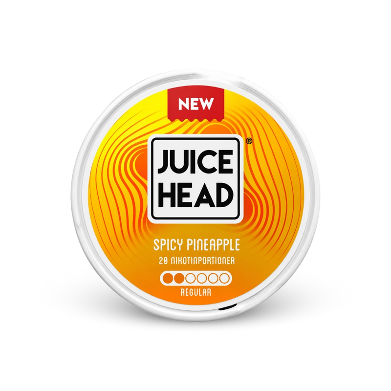 Juice Head Spicy Pineapple Regular – dóza nikotínových vrecúšok