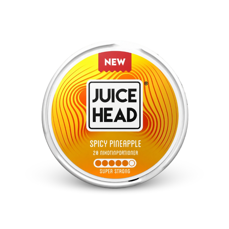 Juice Head Spicy Pineapple Super Strong – dóza nikotínových vrecúšok