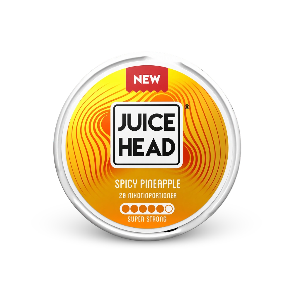Juice Head Spicy Pineapple Super Strong – dóza nikotínových vrecúšok