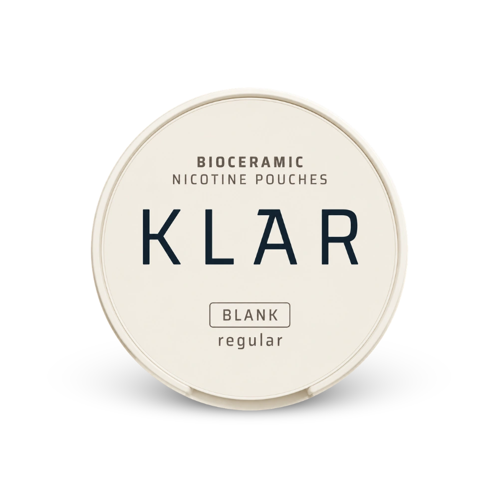 KLAR Blank Regular Mini – dóza nikotínových vrecúšok