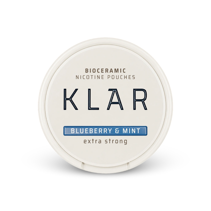 KLAR Strawberry Basil Extra Strong Slim – dóza nikotínových vrecúšok
