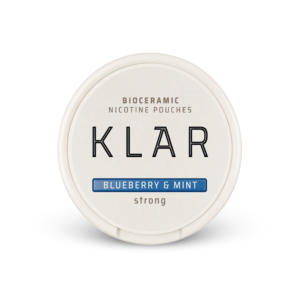KLAR Strawberry Basil Strong Mini – dóza nikotínových vrecúšok