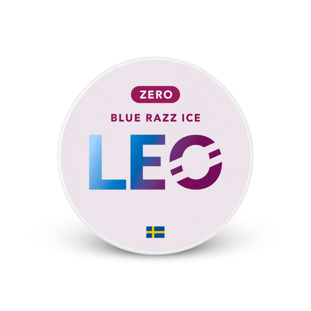 LEO Blue Razz Zero – dóza nikotínových vrecúšok