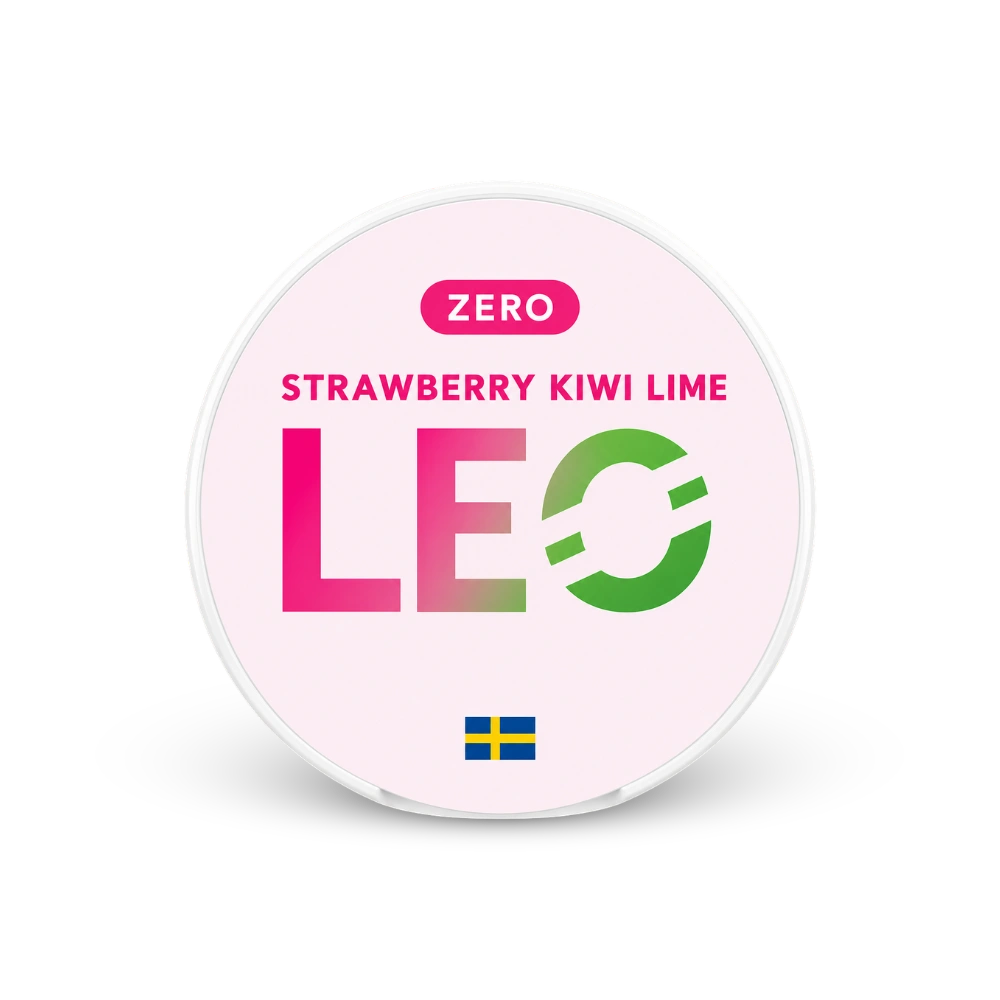 LEO Strawberry Kiwi Lime Zero – dóza nikotínových vrecúšok