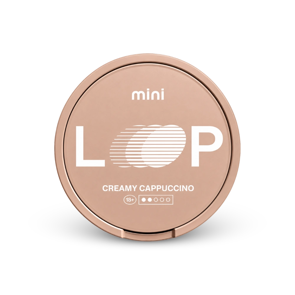 LOOP Creamy Cappuccino Mini – dóza nikotínových vrecúšok