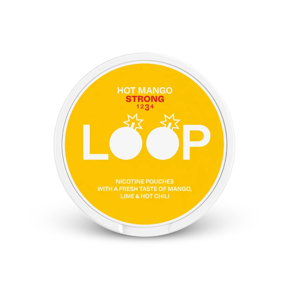 LOOP Hot Mango Strong – dóza nikotínových vrecúšok