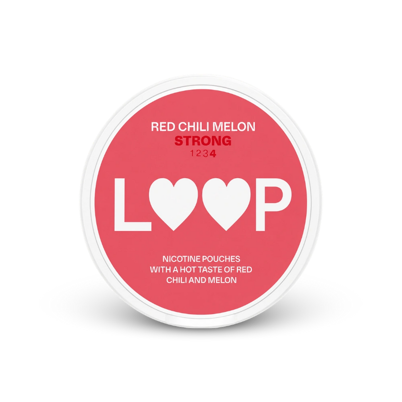 LOOP Red Chili Melon Strong – dóza nikotínových vrecúšok
