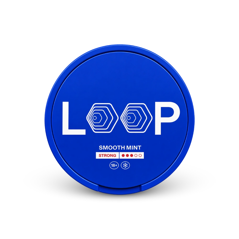 LOOP Smooth Mint Strong – dóza nikotínových vrecúšok