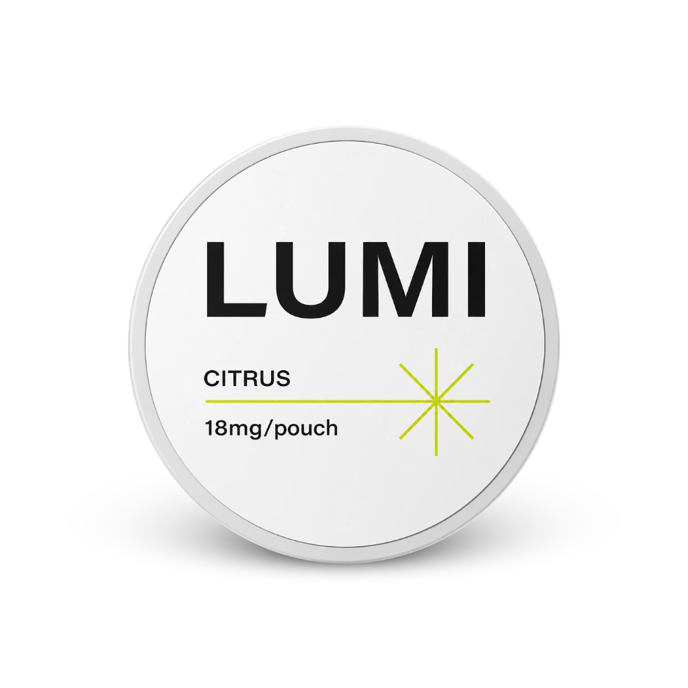 LUMI Citrus 18mg – dóza nikotínových vrecúšok