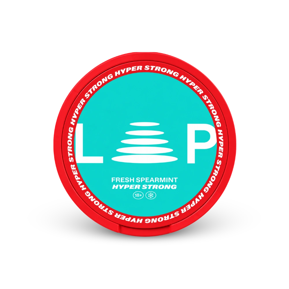 Loop Fresh Spearmint Hyper – dóza nikotínových vrecúšok