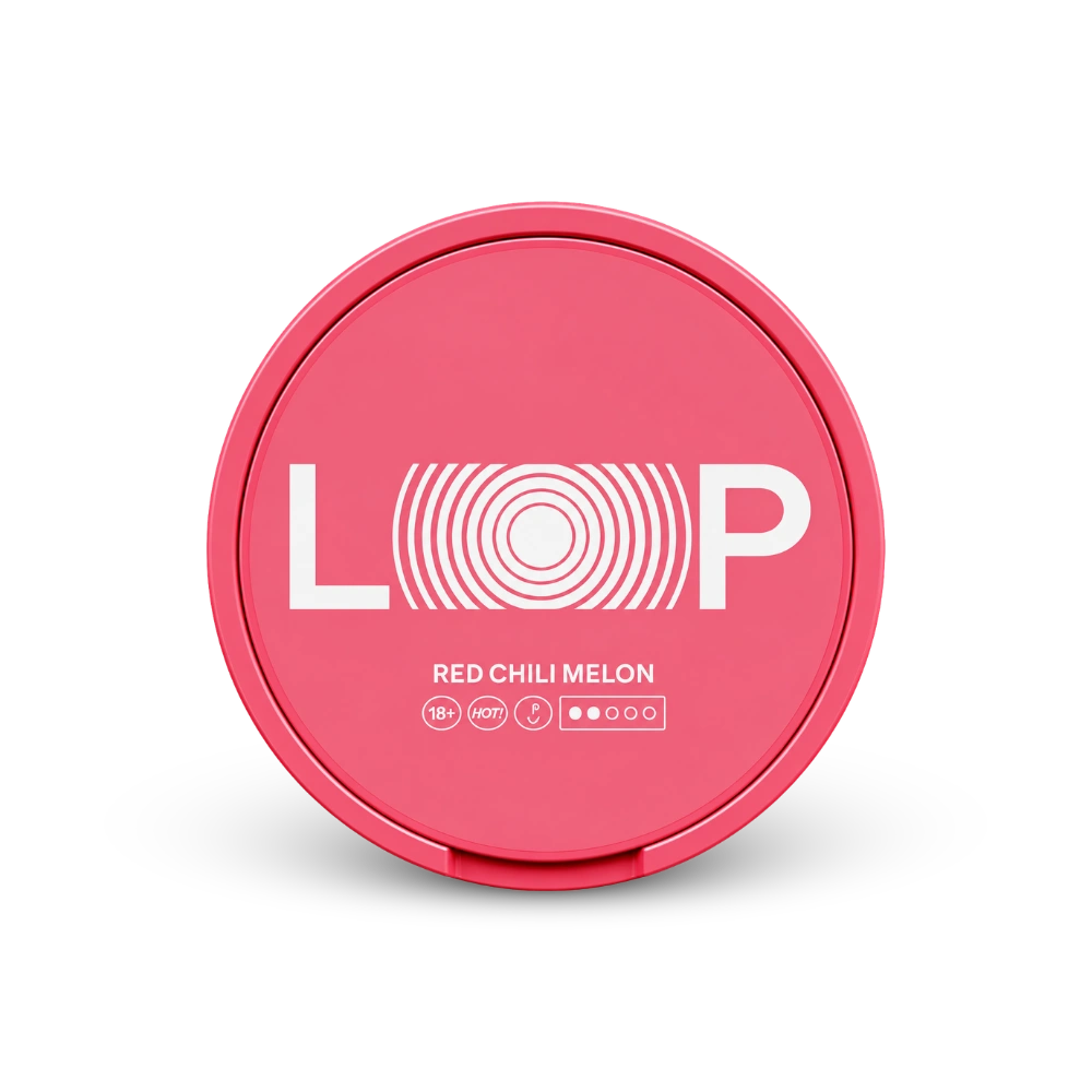 Loop Red Chili Melon Medium – dóza nikotínových vrecúšok