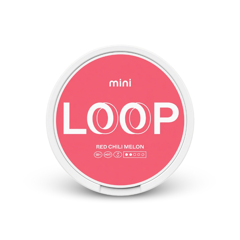 Loop Red Chili Mini – dóza nikotínových vrecúšok