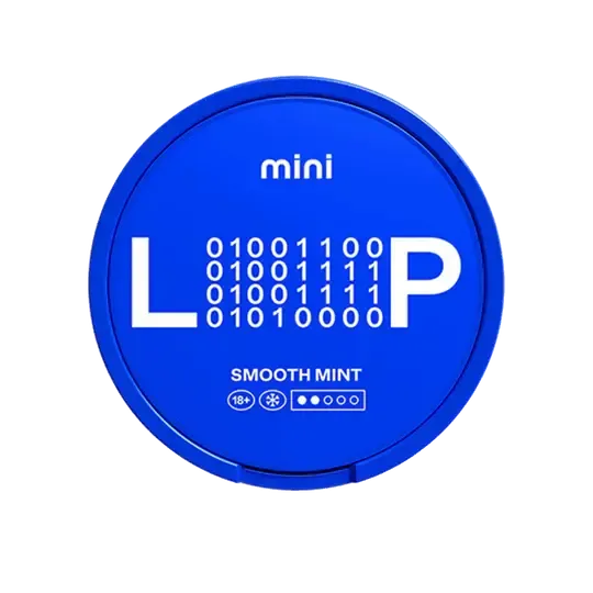 Loop Smooth Mint Mini – nikotínové vrecúška bez tabaku
