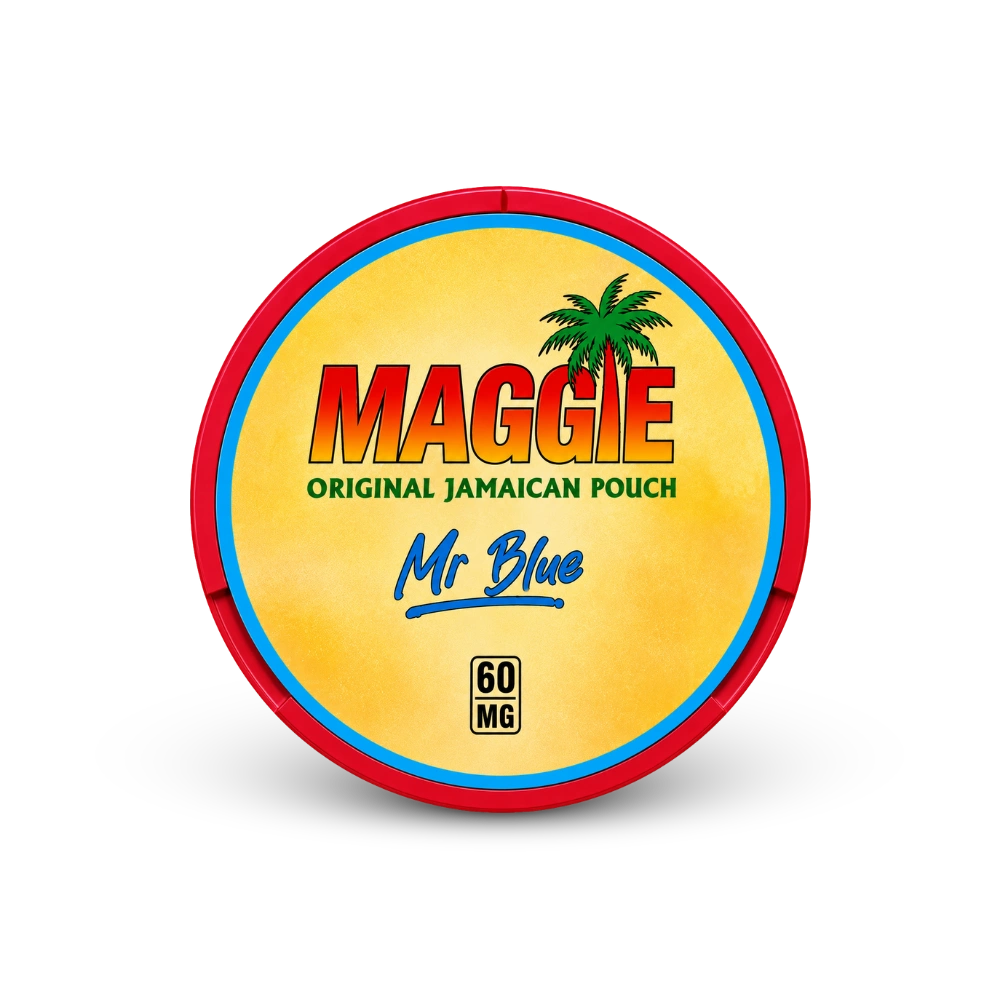 MAGGIE Mr Blue 60mg – dóza nikotínových vrecúšok