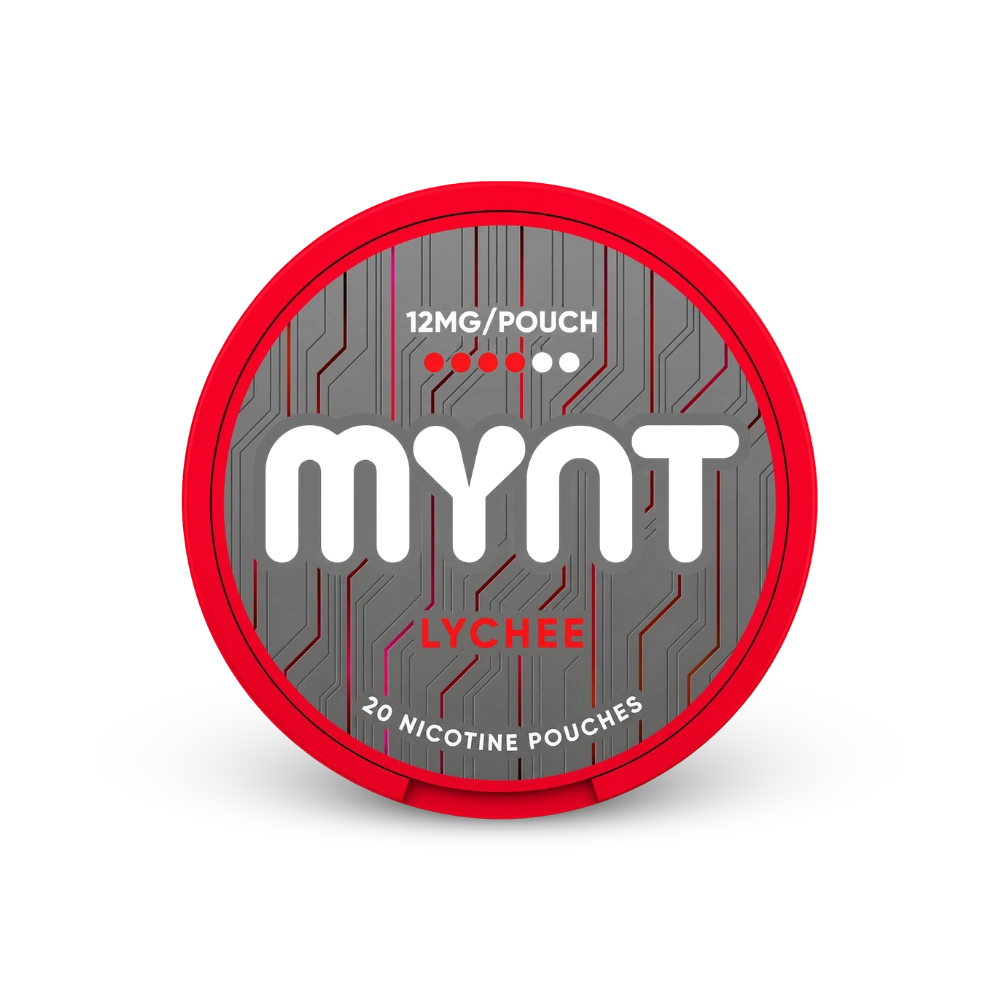 MYNT Lychee Medium – dóza nikotínových vrecúšok