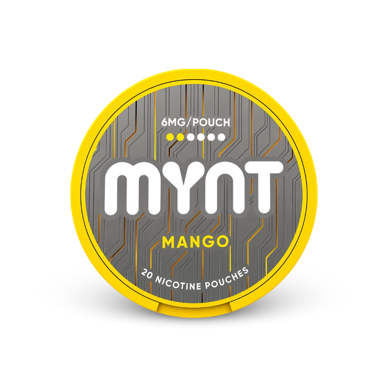 MYNT Mango Slim Regular – dóza nikotínových vrecúšok