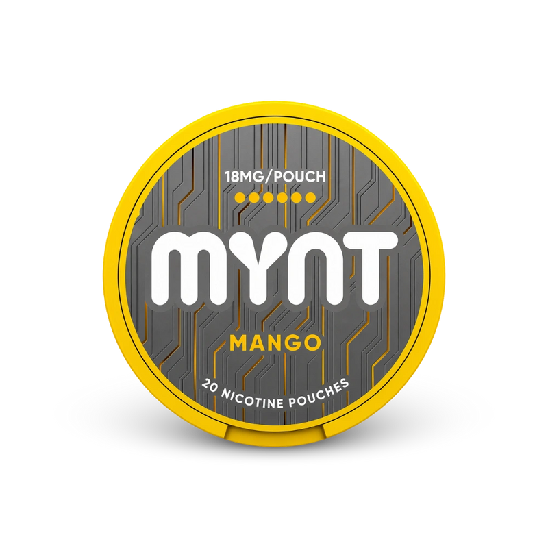 MYNT Mango Slim Strong – dóza nikotínových vrecúšok
