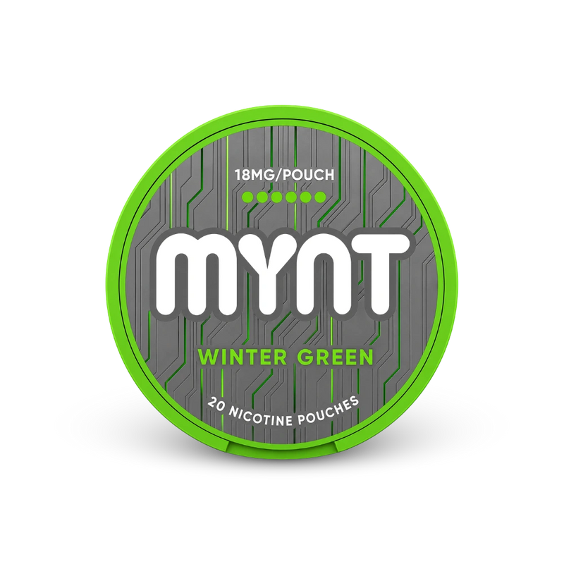 MYNT Winter Green Strong – dóza nikotínových vrecúšok