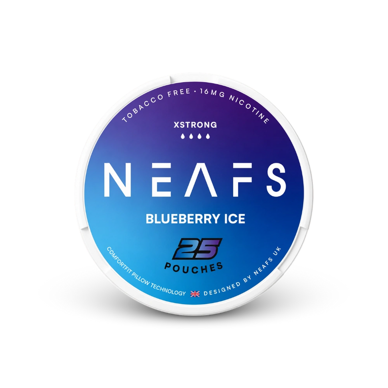 NEAFS Blueberry Ice Extra Strong – dóza nikotínových vrecúšok