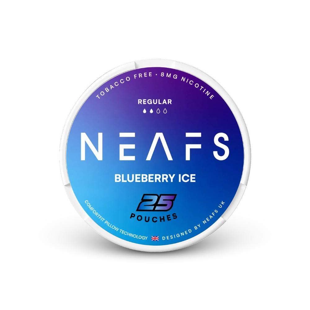 NEAFS Blueberry Ice Regular – dóza nikotínových vrecúšok