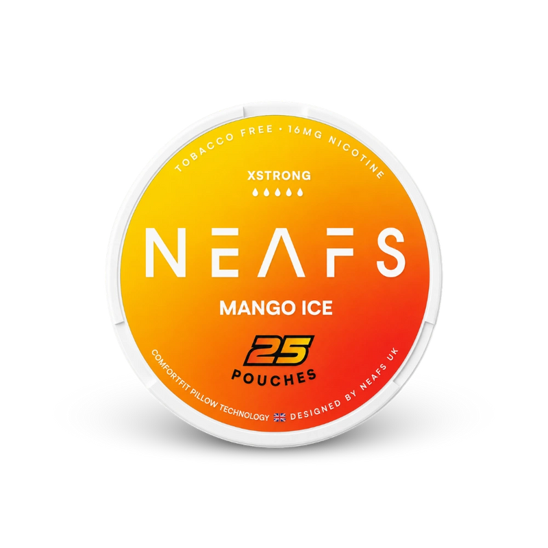NEAFS Mango Ice Extra Strong – dóza nikotínových vrecúšok