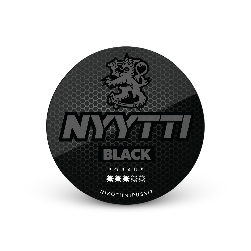 Nyytti Black – dóza nikotínových vrecúšok
