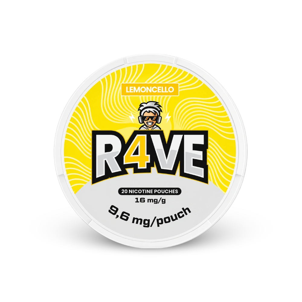 RAVE Lemoncello 16mg – dóza nikotínových vrecúšok