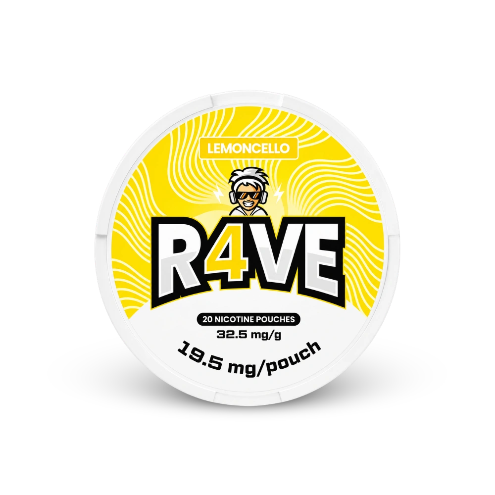 RAVE Lemoncello 32.5mg – dóza nikotínových vrecúšok