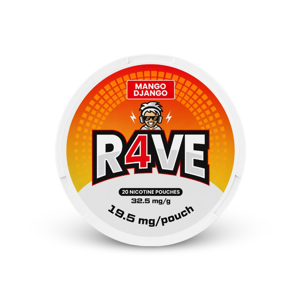 RAVE Mango Django 32.5mg – dóza nikotínových vrecúšok