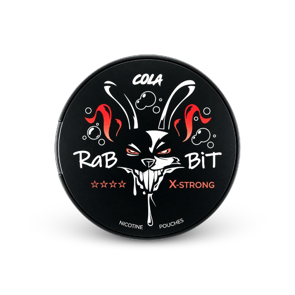 Rabbit Cola – dóza nikotínových vrecúšok