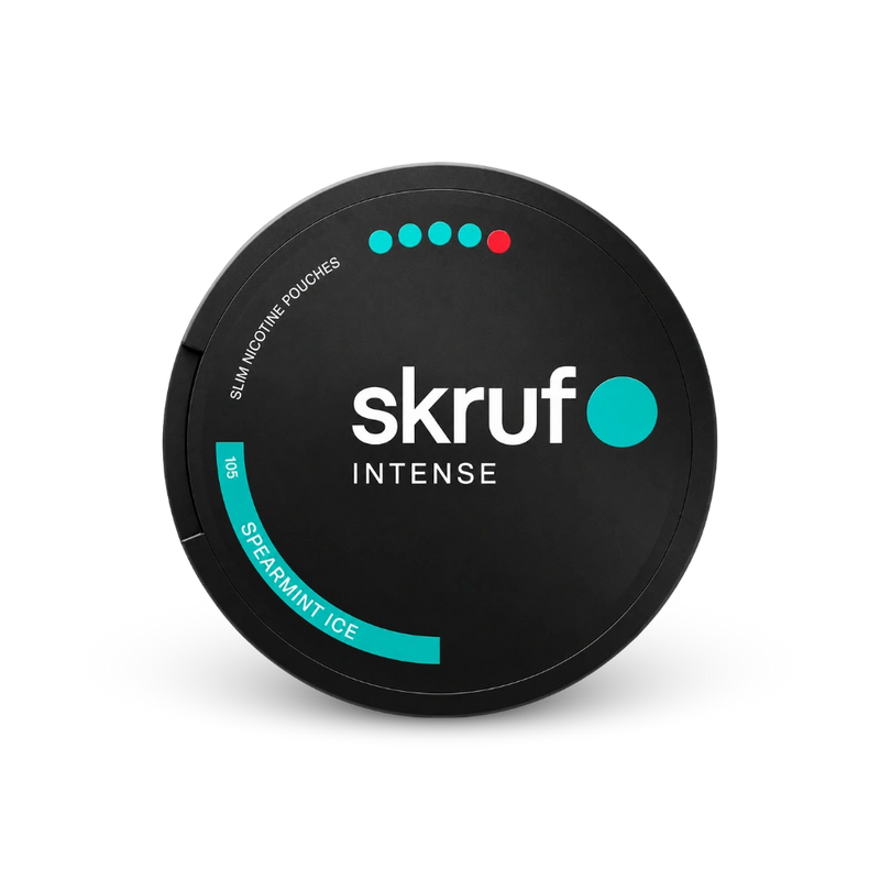 SKRUF Intense Spearmint Ice S4 – dóza nikotínových vrecúšok