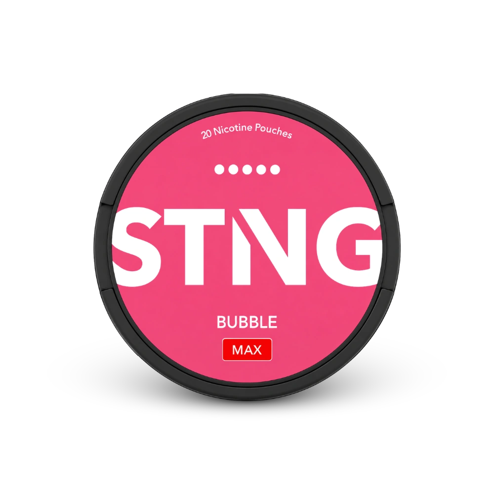 STNG Bubble MAX (EN) – dóza nikotínových vrecúšok